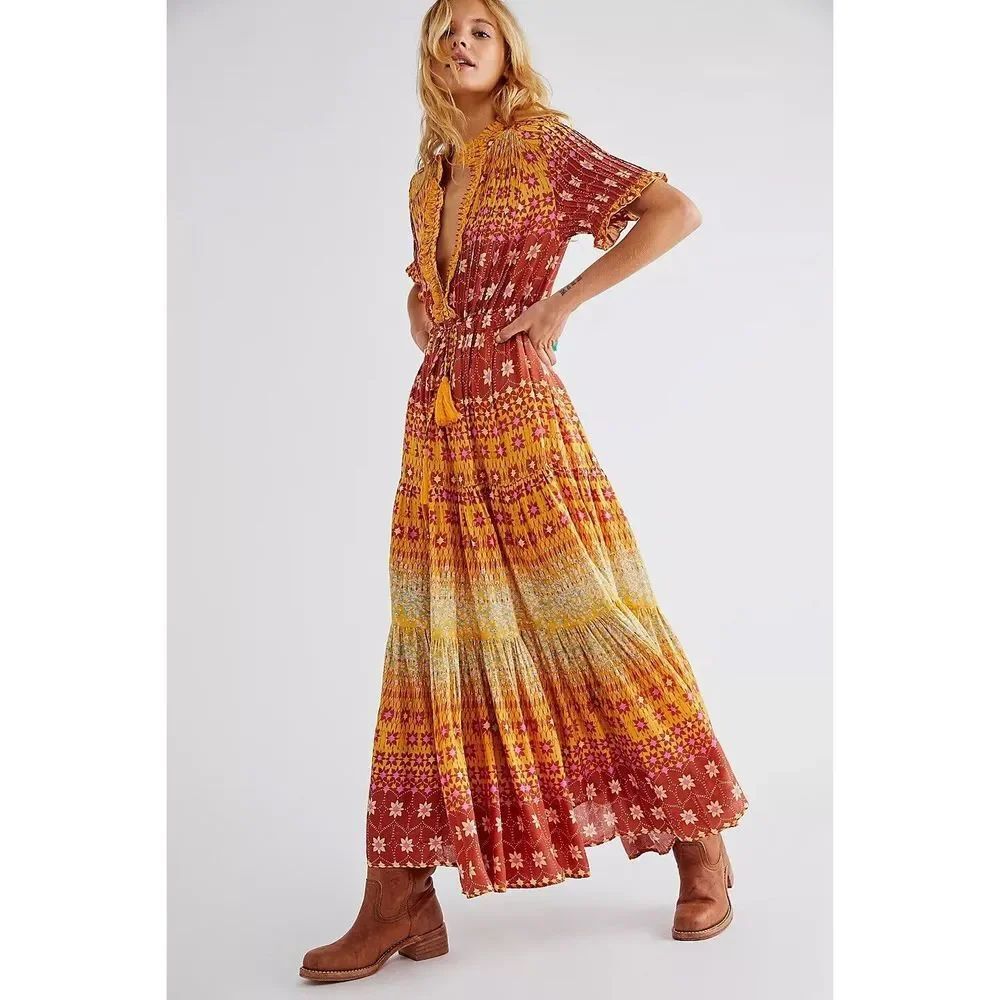 Free People Floral Rare Feelings Maxi Dress